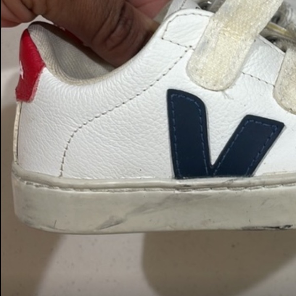 Veja Leather White Nautico Sneakers #2